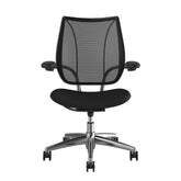Humanscale Liberty Chair, Adjustable Arms, Aluminium Base